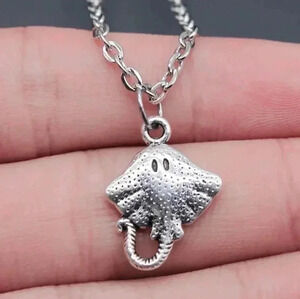 Baby Stingray Charm Necklace